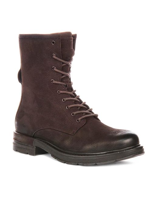 Josef Seibel Brown Lace-Up Boots
