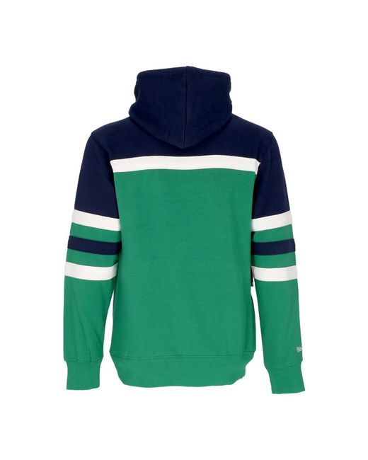 Mitchell & Ness Green Hoodies for men