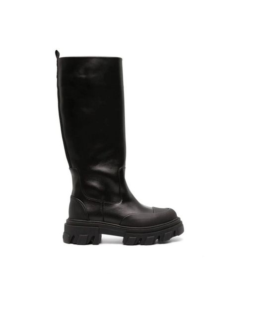 Ganni Black High boots