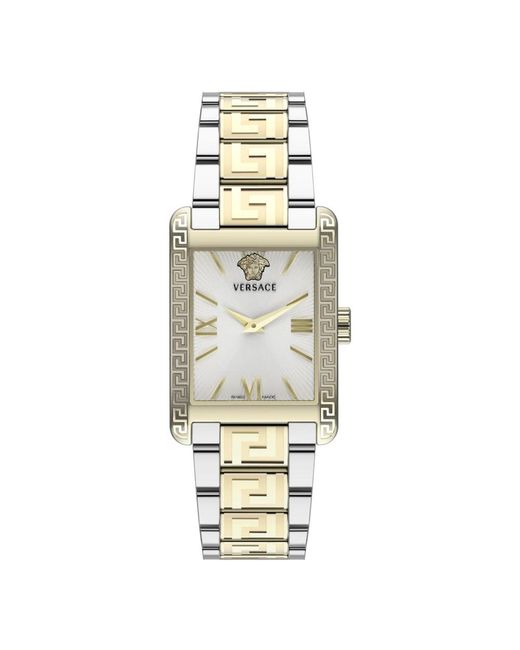 Versace Accessoires ,Geel ,Horloges in het Metallic