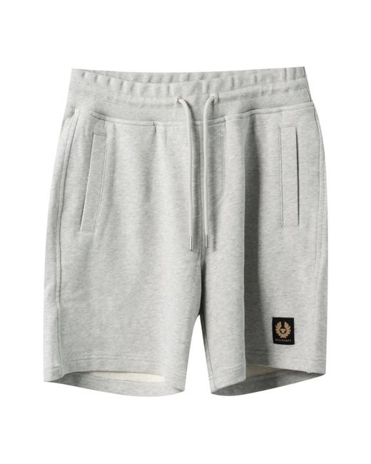 Belstaff Gray Casual Shorts for men