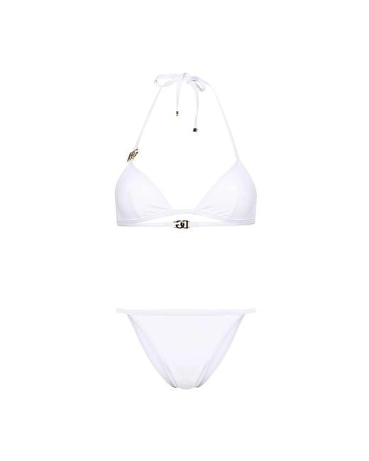 Dolce & Gabbana White Bikinis