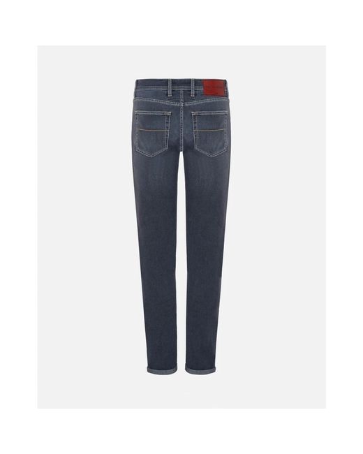 Tramarossa Premium Denim Jeans Regular Slim Fit in het Blue voor heren