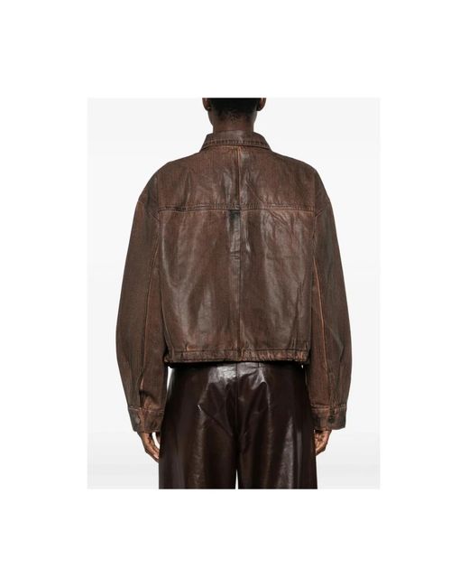 Denim Jackets Gestuz en coloris Brown