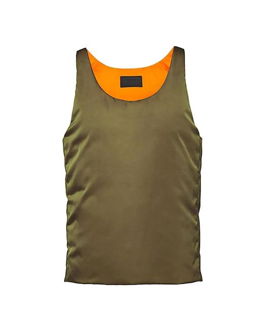 Prada Tops ,Groen ,Stijlvolle Jas Voor Mannen En Vrouwen in het Green