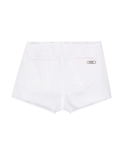 Michael Kors White Short Shorts