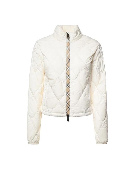 Burberry Jassen ,Wit ,Down Jassen in het White