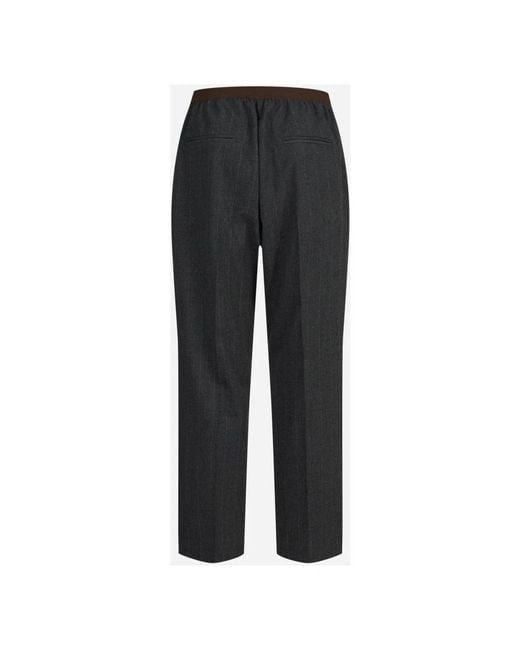 Jucca Rechte Broek in het Black