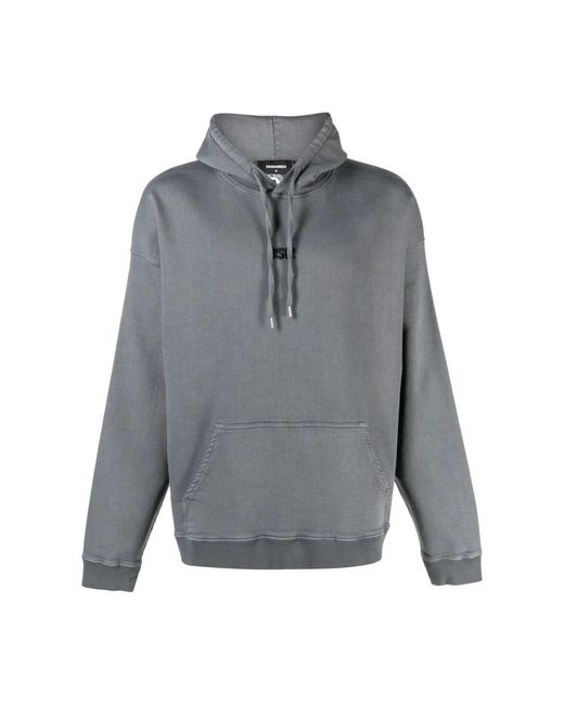 DSquared² Gray Hoodies for men