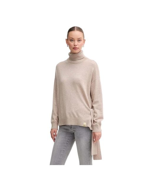 GAUDI Roll-Neck Sweater in het Natural