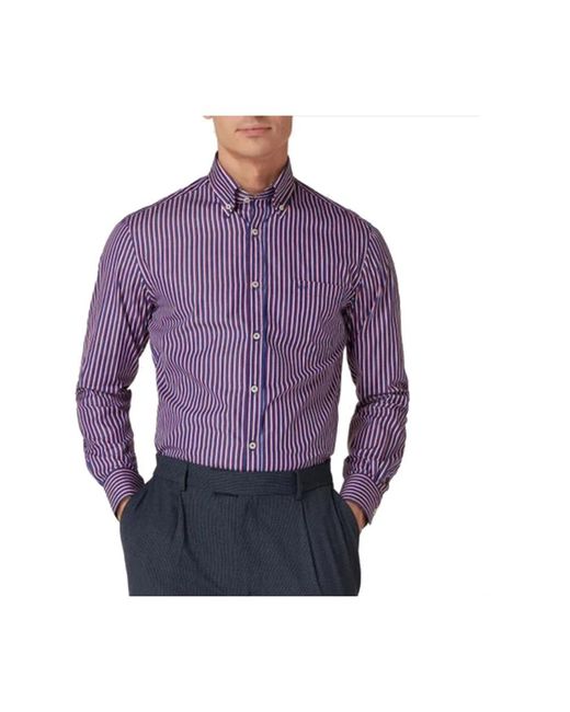 Paul & Shark Purple Casual Shirts for men