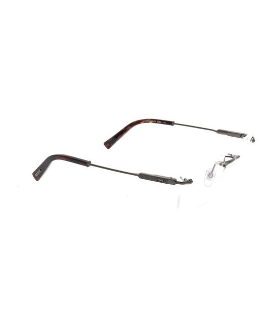 Glasses Chopard de color Metallic