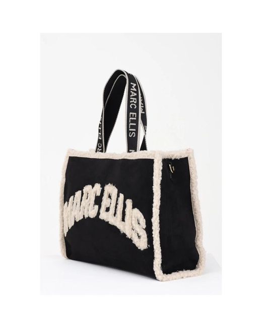 Marc Ellis Black Schwarze Hand Shopper Tasche Buby Ewe