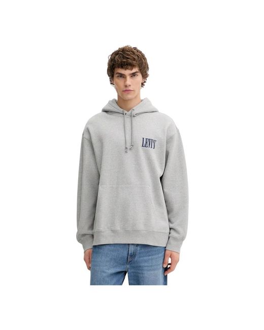 Levi's Hoodies in het Gray voor heren