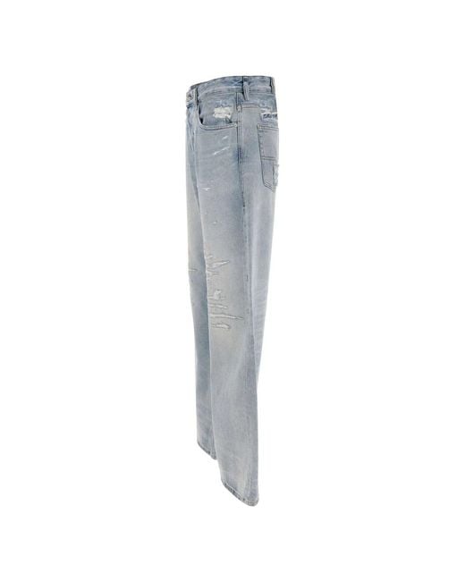 DIESEL Blue Wide Jeans
