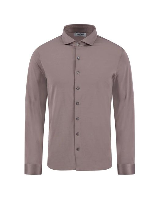 Paolo Fiorillo Brown Casual Shirts for men