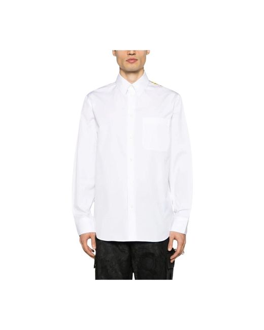 Versace Weiße hemden für männer ss24 in White für Herren