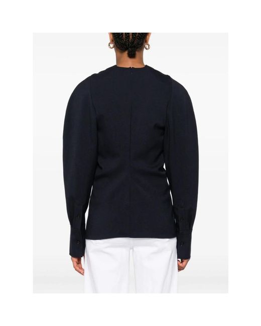 Victoria Beckham Black Blouses