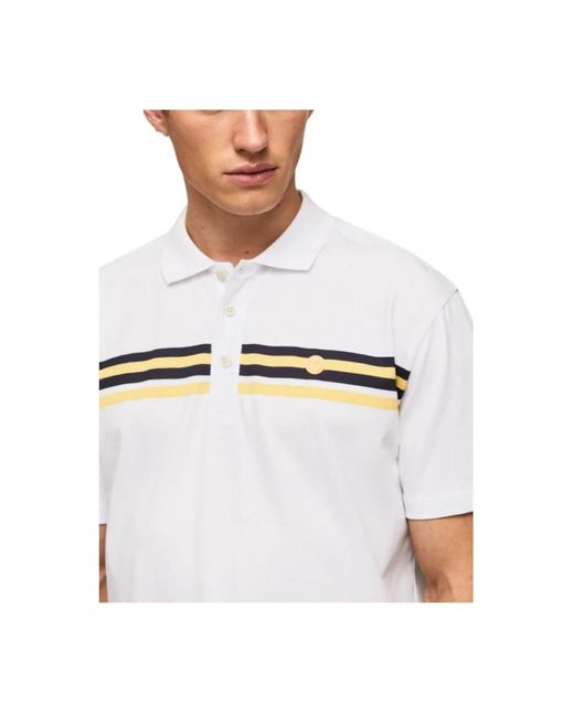 Pepe Jeans White Polo Shirts for men