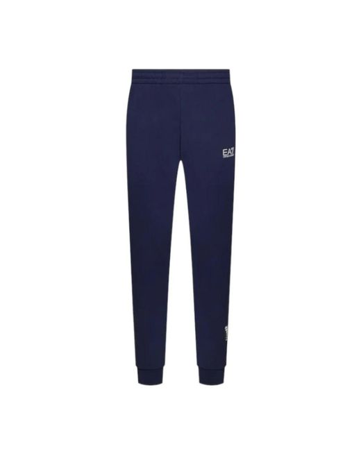 EA7 Broeken ,Blauw ,Blauwe Slim Fit Broek 3Lpp 81Pjeqz 1554 in het Blue voor heren
