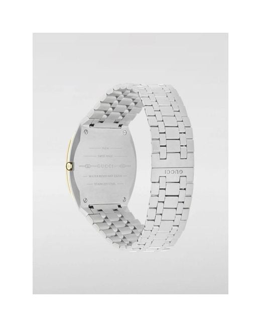 Gucci Metallic Watches for men