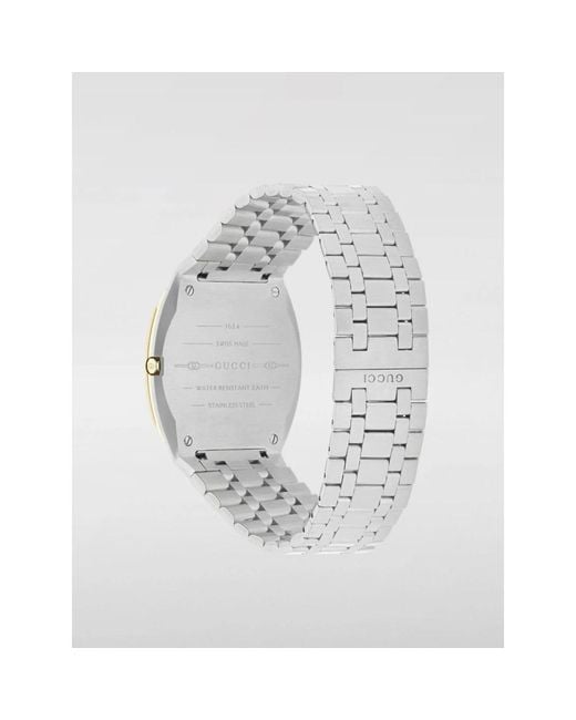 Gucci Metallic Watches for men
