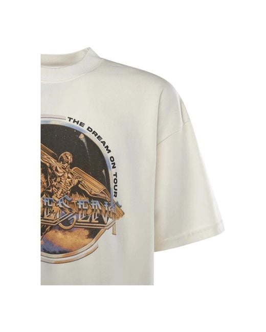 Represent Tops ,Veelkleurig ,Katoen T-Shirt in het White voor heren