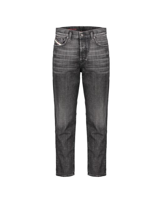 DIESEL Gray Slim-Fit Jeans for men