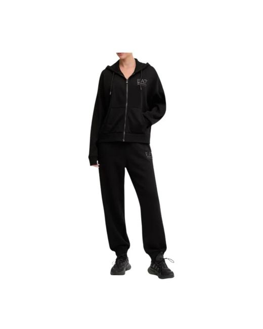 EA7 Fitness ,Zwart ,Playsuit in het Black
