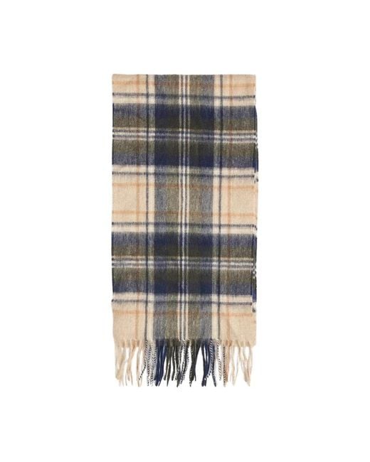 Barbour Gray Winter Scarves
