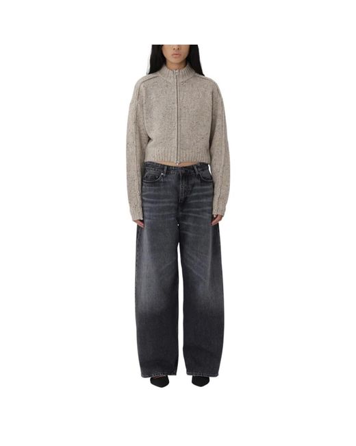 Cardigans Won Hundred en coloris Gray