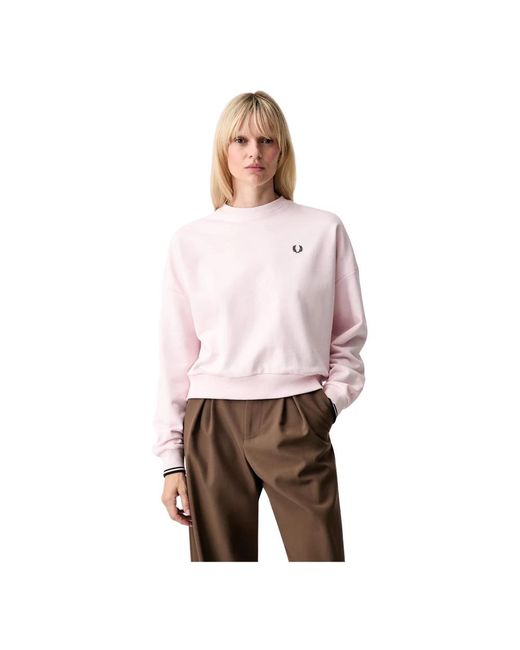 Fred Perry Sweatshirts in het Pink
