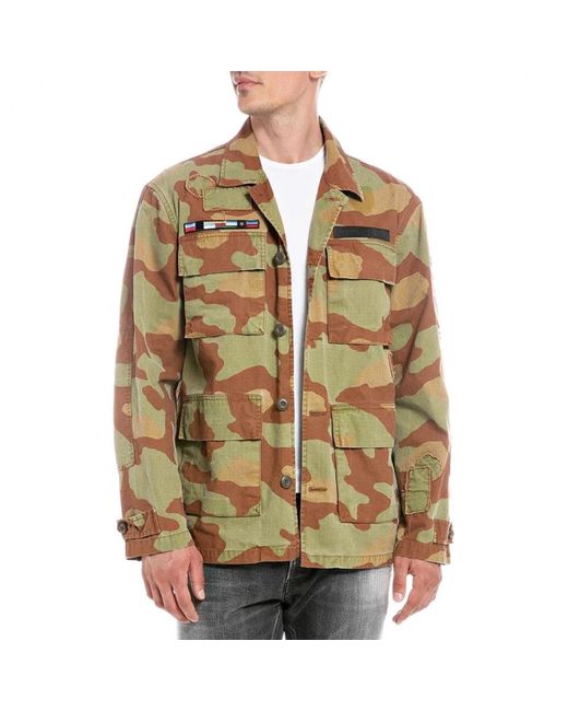Replay Multicolor Light Jackets for men