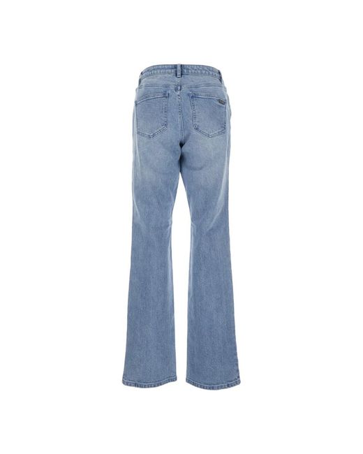 Michael Kors Jeans ,Blauw ,Denim Flared Jeans in het Blue