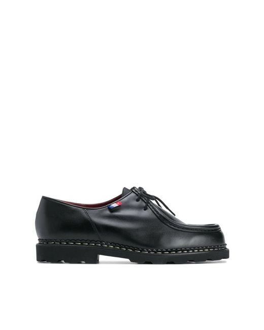 Paraboot Black Laced Shoes for men
