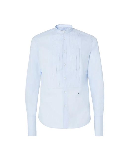 Fendi Blue Formal Shirts for men