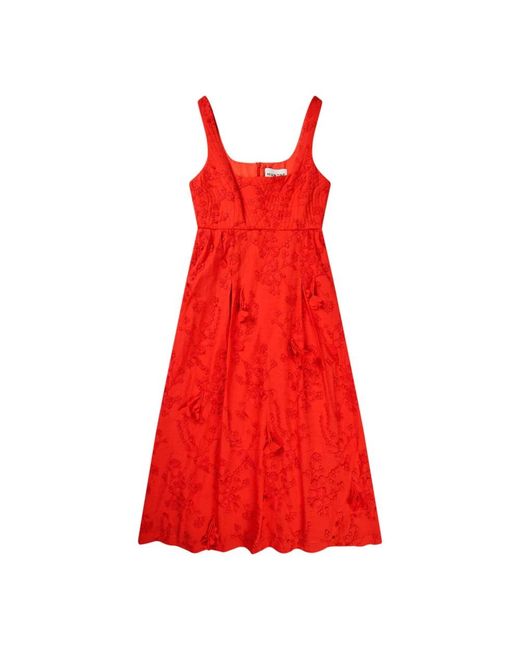 Munthe Red Midi Dresses