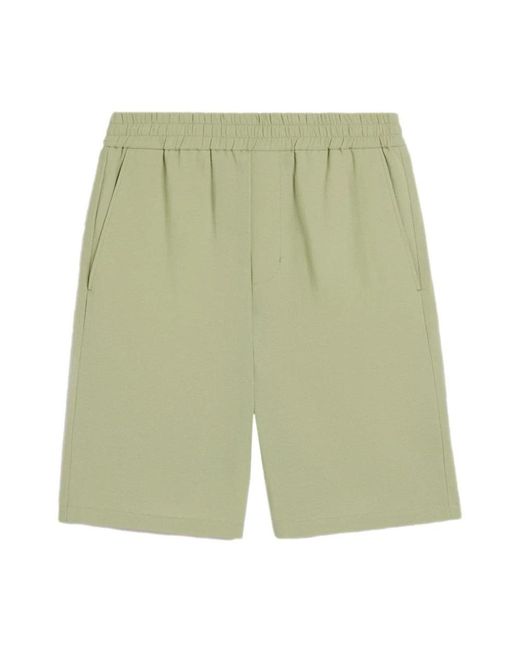 AMI Green Casual Shorts for men
