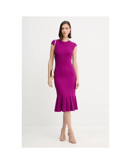 Hervé Léger Bridget Jurk in het Purple