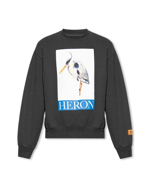 Heron Preston Gray Sweatshirts for men
