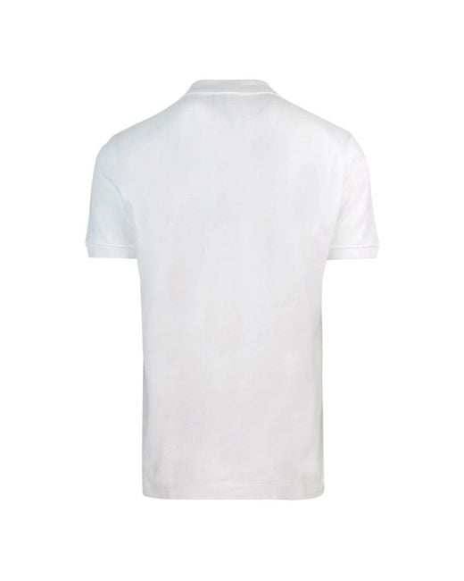 Lacoste White Polo Shirts for men