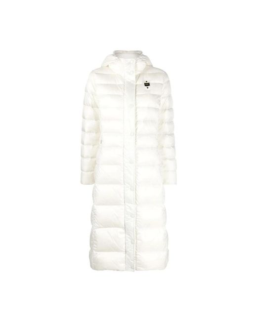 Blauer Piumino Lungo in het White
