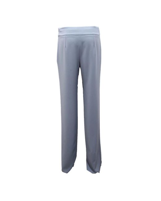 Wide Trousers Armani de color Blue