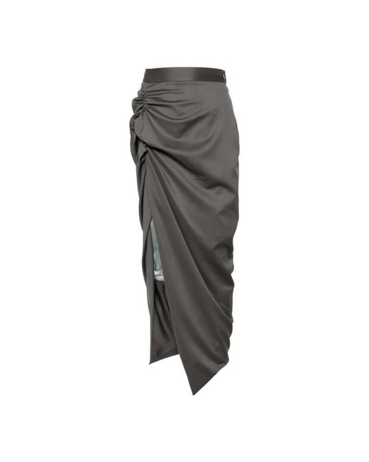 Vivienne Westwood Gray Maxi Skirts