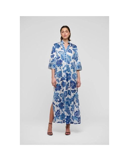 Dea Kudibal Blue Maxi Dresses