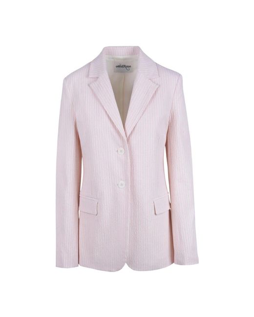 Ottod'Ame Pink Blazers