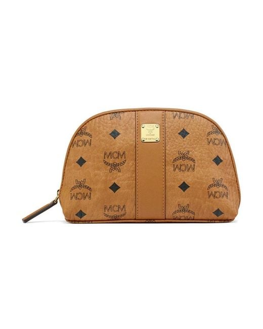 MCM Brown Toilet Bags