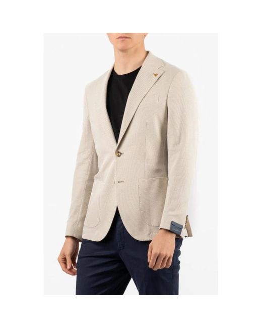 Sartoria Latorre Giacca in het Natural voor heren