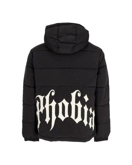Winter Jackets PHOBIA ARCHIVE de hombre de color Black
