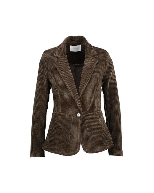Amélie & Amélie Brown Brauner Loreto Blazer